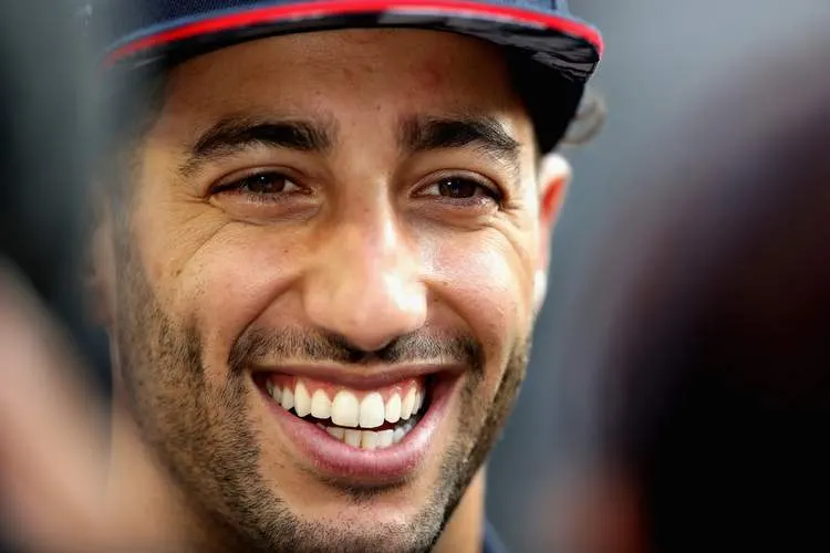 Daniel Ricciardo After Veneers