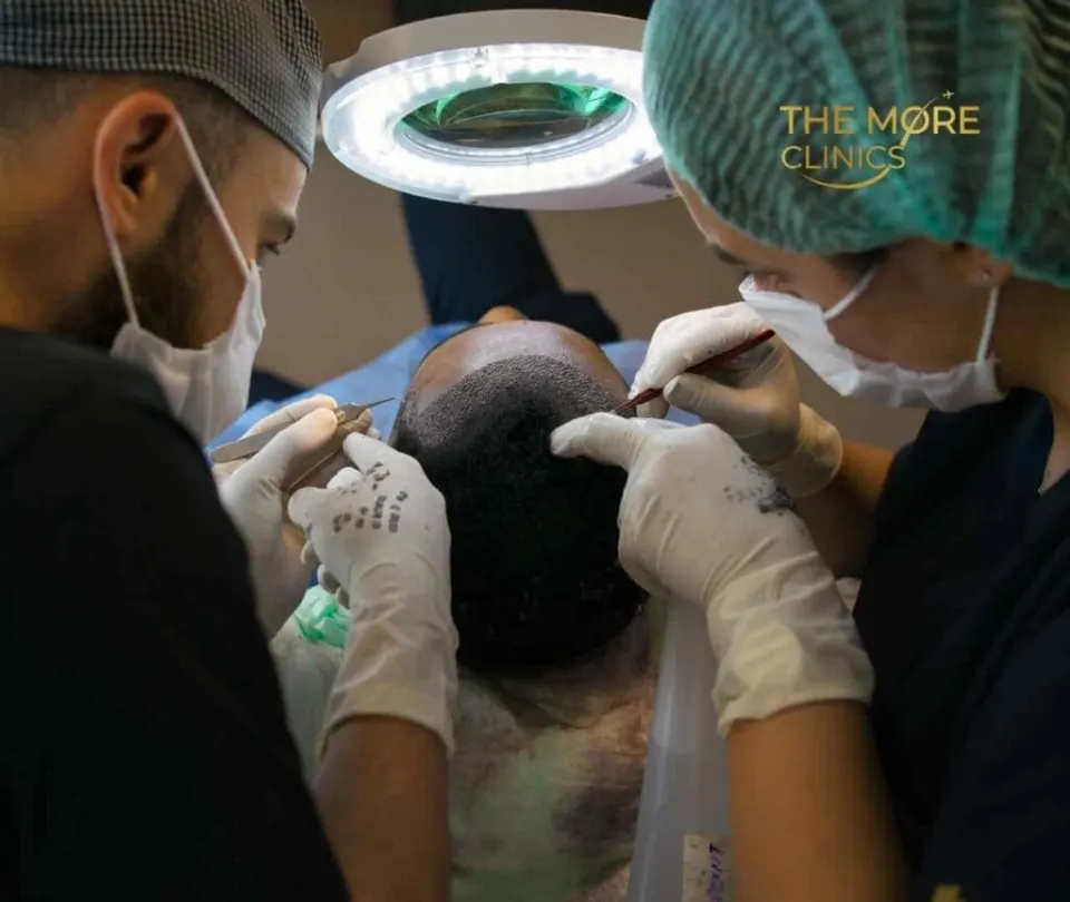 afro hair transplantation with latest technology