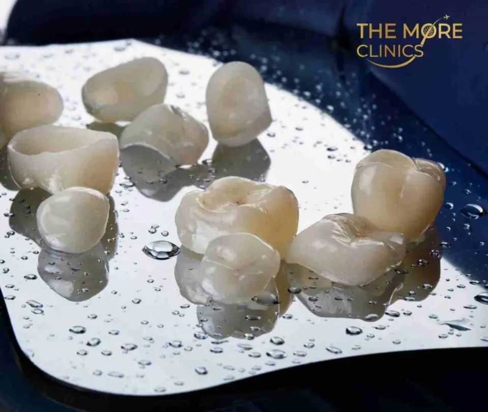 types of dental crowns turkey zirconium, e max, porcelain