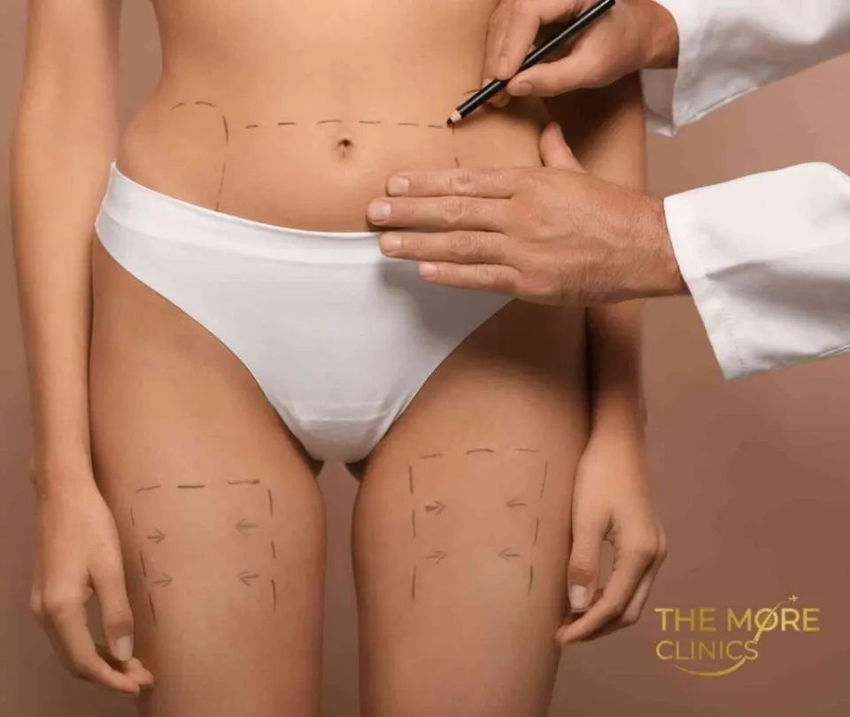 escultura corporal y eliminación de grasa lipo pavo fase de planificación